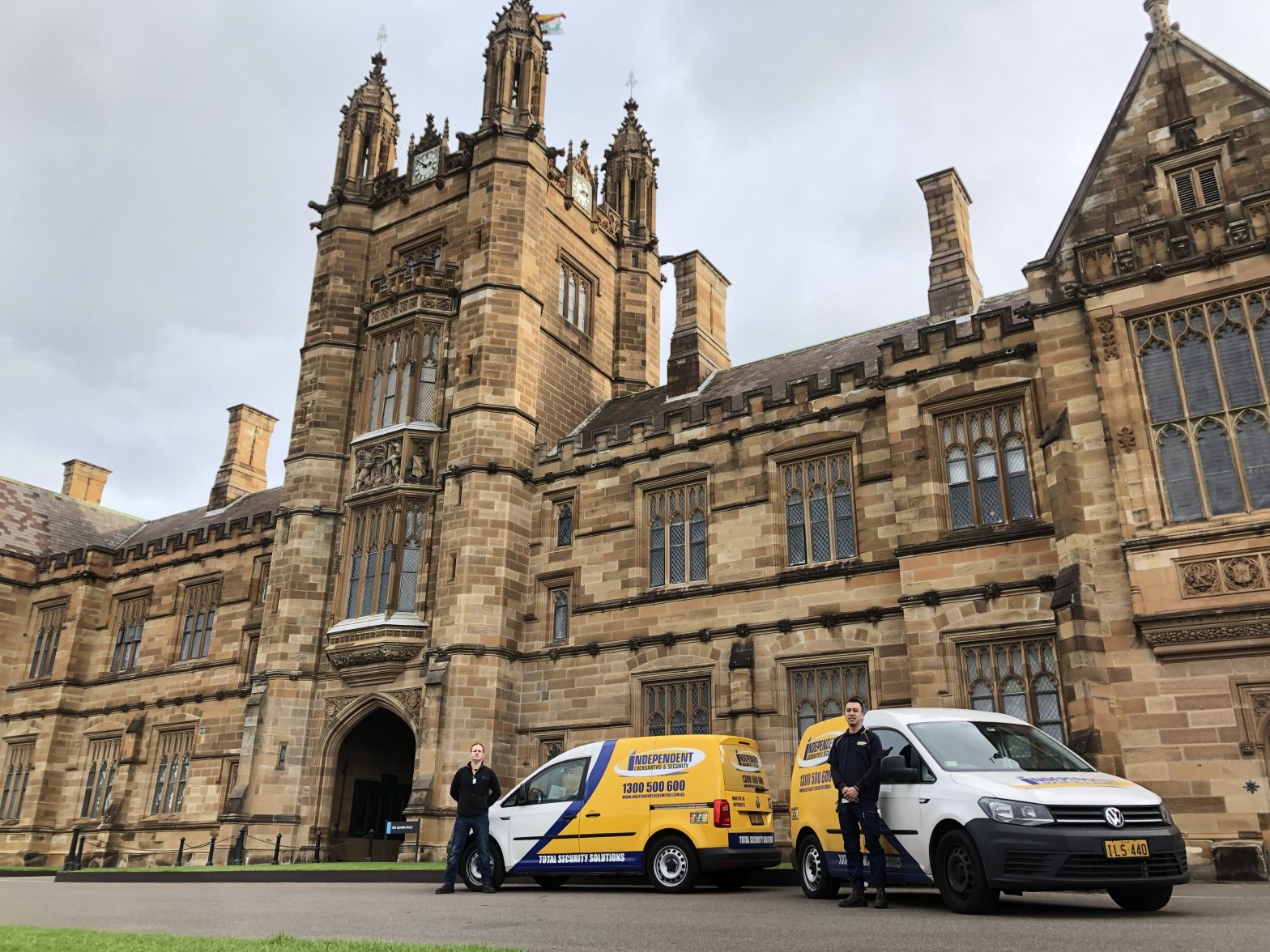 Independent Locksmiths & Security are contracted at The University of Sydney.